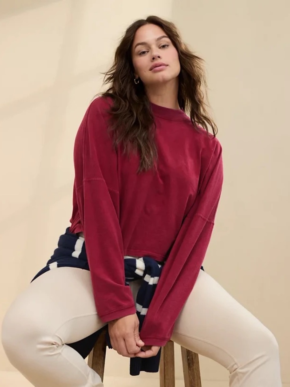 Aerie Long Sleeve Mockneck